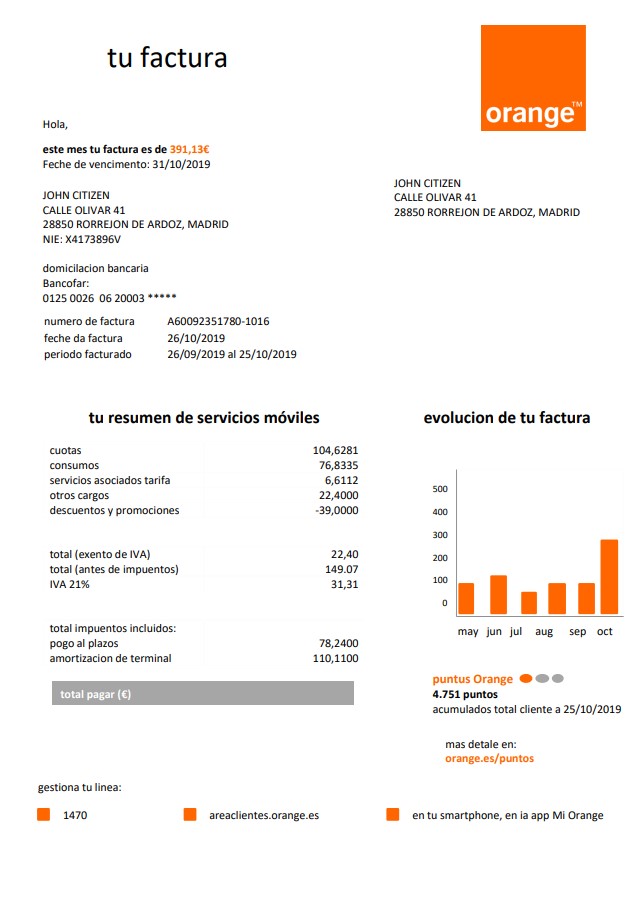  Minol USA business utility bill 
